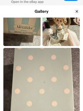 Madame Alexander Collectible Doll 8" Austria